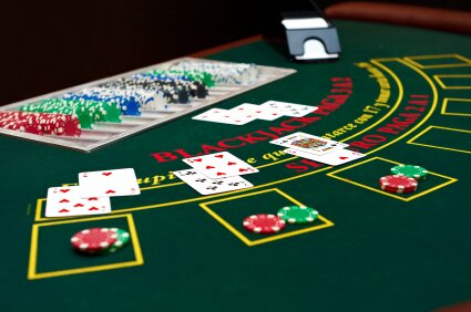 black-jack tisch zu mieten Black Jack Tisch zu mieten